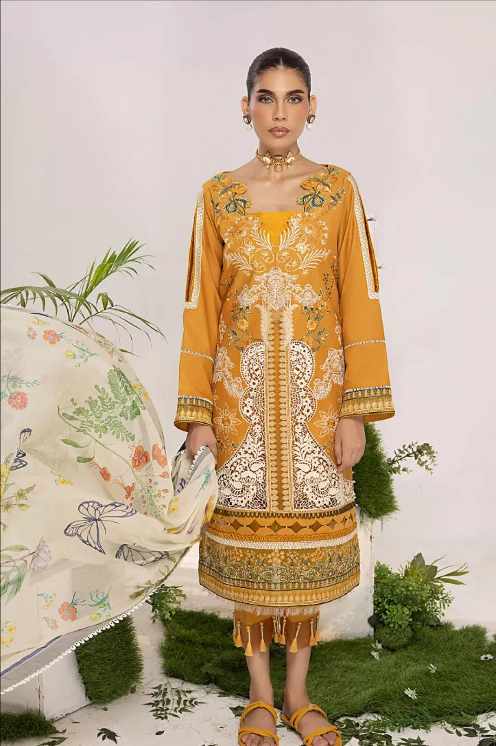 Aleyna By Asifa & Nabeel 3 Piece Stitched Suit - 07