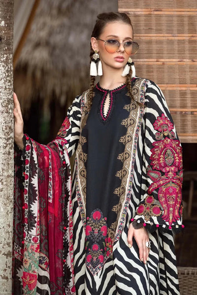 Maria.B M.Prints 3 Piece Stitched Suit - 07