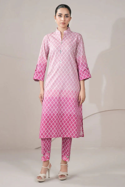 2 Pc Stitched Printed Lawn Suit By Limelight Summer Collection - 26