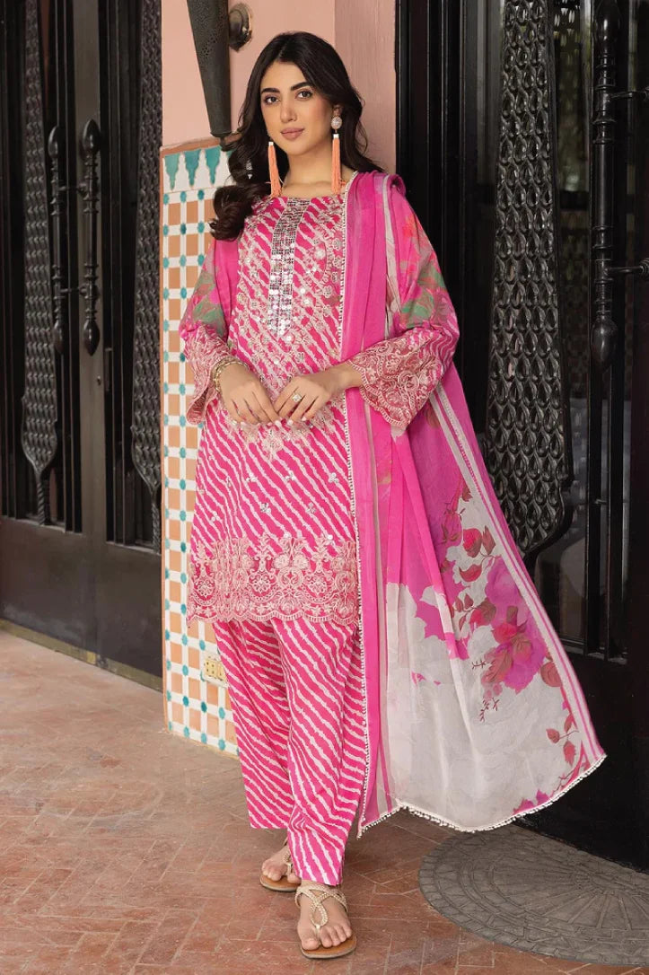 Rang-e-Bahar By Charizma 3 Piece Stitched Suit - 08