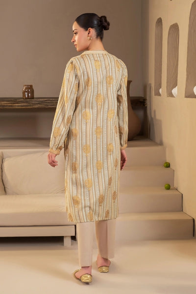 1 Pc Stitched Printed Khaddar Shirt By Limelight Winter Collection - 27