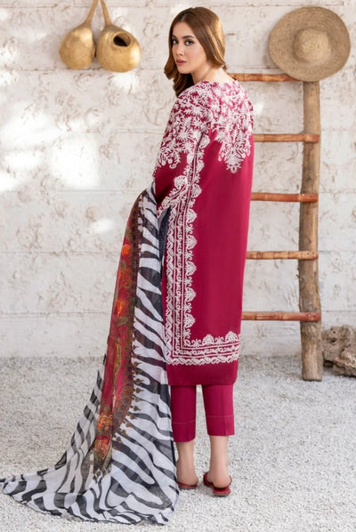 3 Pc Stitched Printed Lawn Suit By Limelight Summer Collection - 28