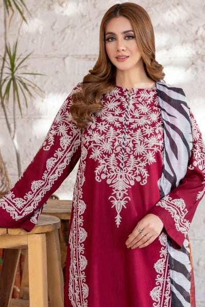 3 Pc Stitched Printed Lawn Suit By Limelight Summer Collection - 28