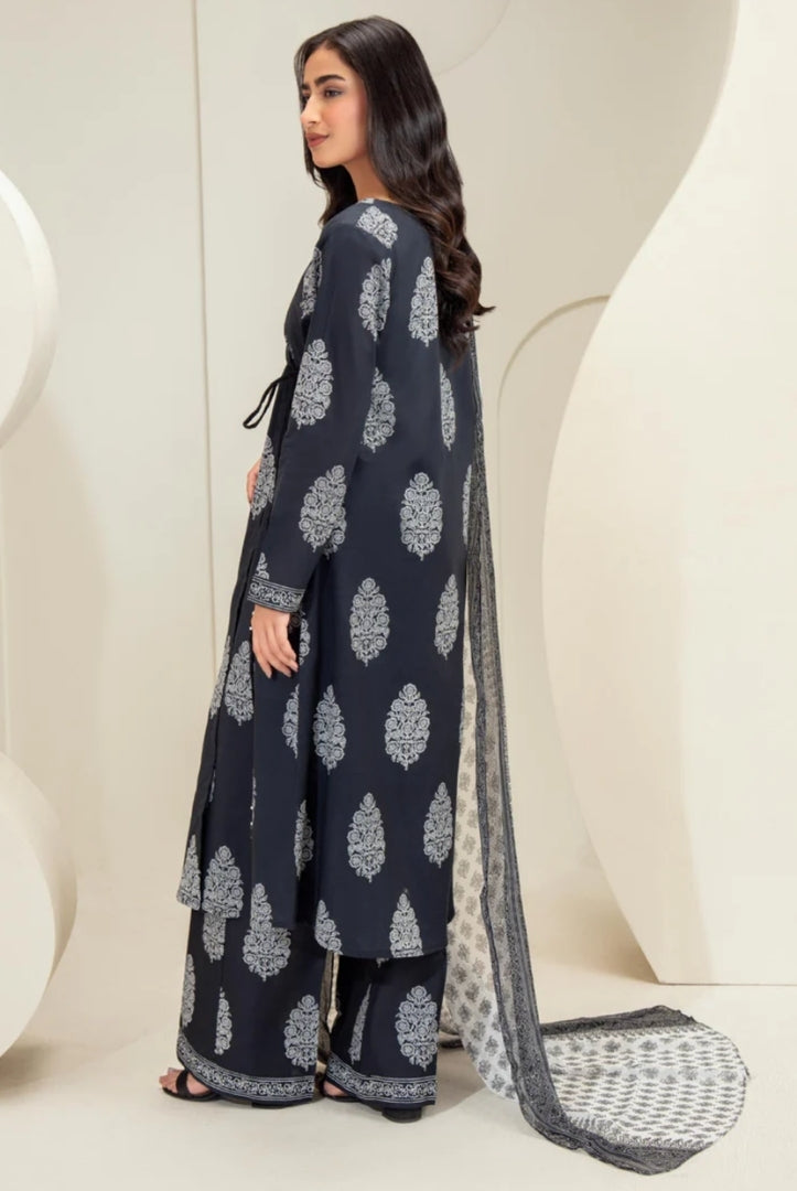 3 Pc Stitched Printed Lawn Suit By Limelight Summer Collection - 29