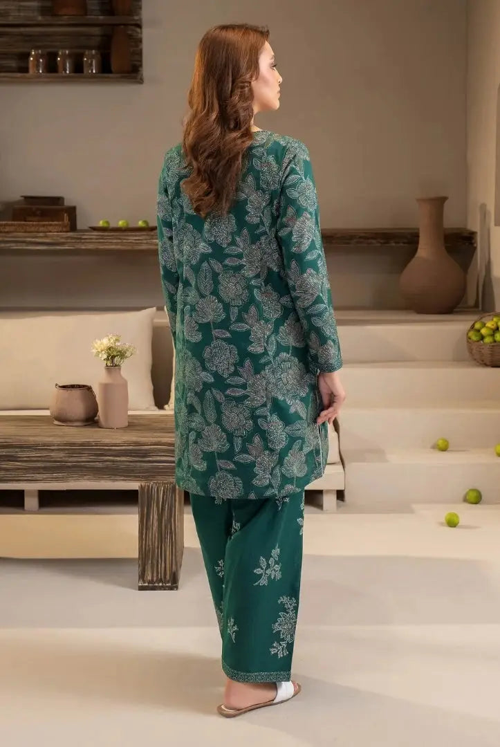 2 Pc Stitched Printed Khaddar Suit By Limelight Winter Collection - 28