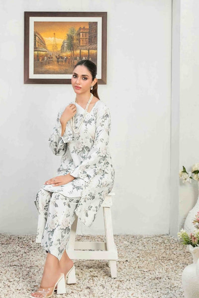 2 Piece Stitched Digital Printed Lawn Suit From Nada By Tawakkal - 03