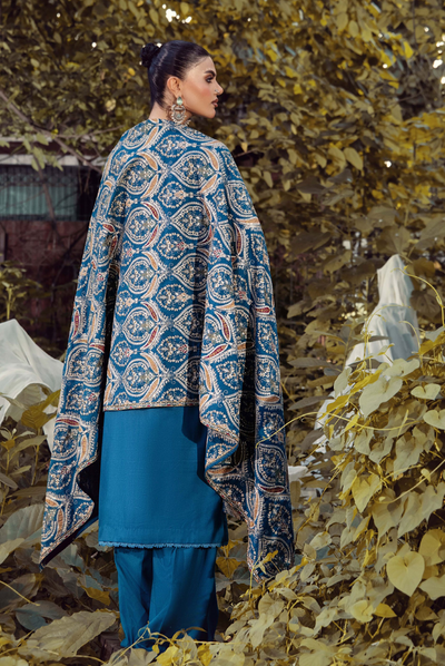 3 Piece Stitched DHANAK READY TO WEAR BY ADAN'S LIBAS - 7690