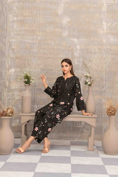 2 Piece Stitched Staple Sigital Print Saliha by Tawakkal Vol-1 - 09