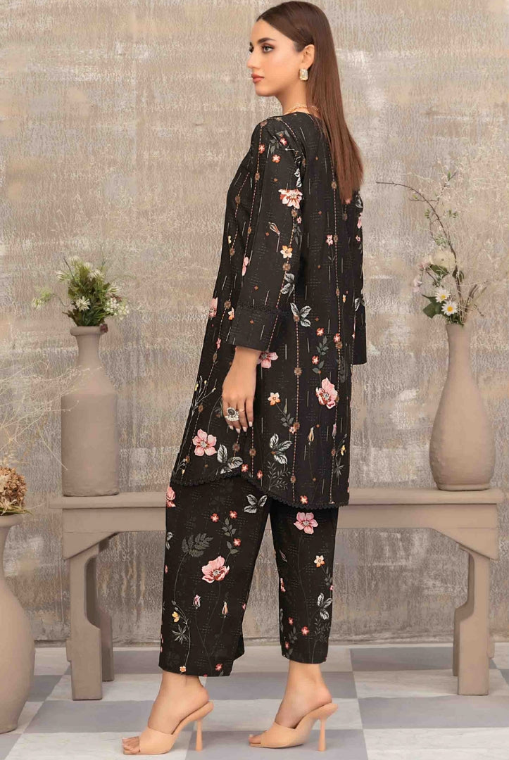 2 Piece Stitched Staple Sigital Print Saliha by Tawakkal Vol-1 - 09