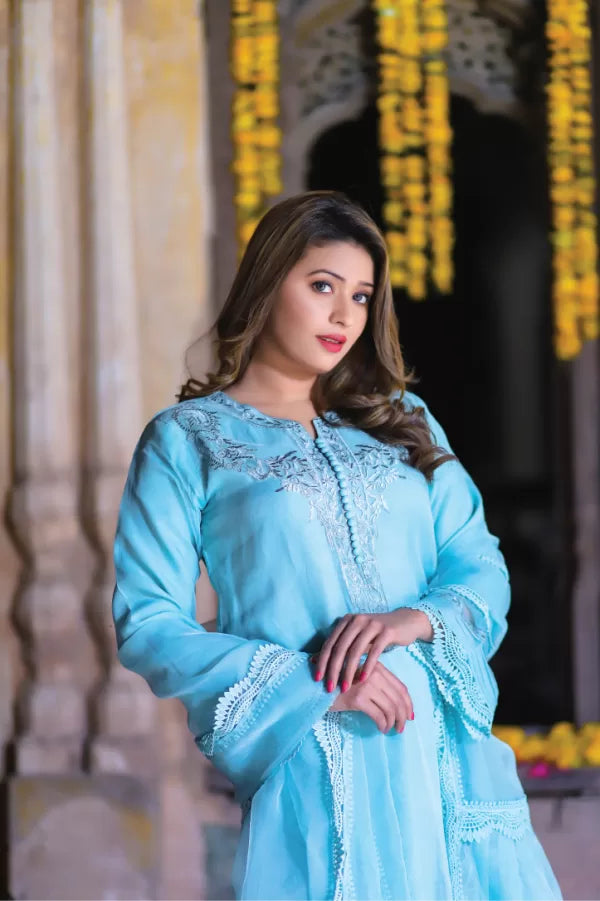 Zainab Sultan 3Piece Stitched Suit - ROMA