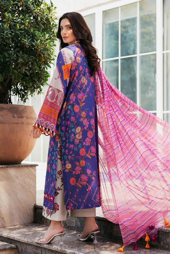 3 Piece Stitched Lawn Suits Collection By Charizma C-Prints | 03