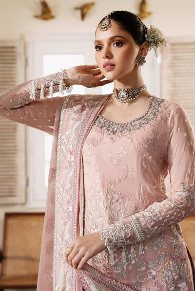 Muse By Serene 3 Piece Stitched Embroidered Chiffon Suit - ROSEE