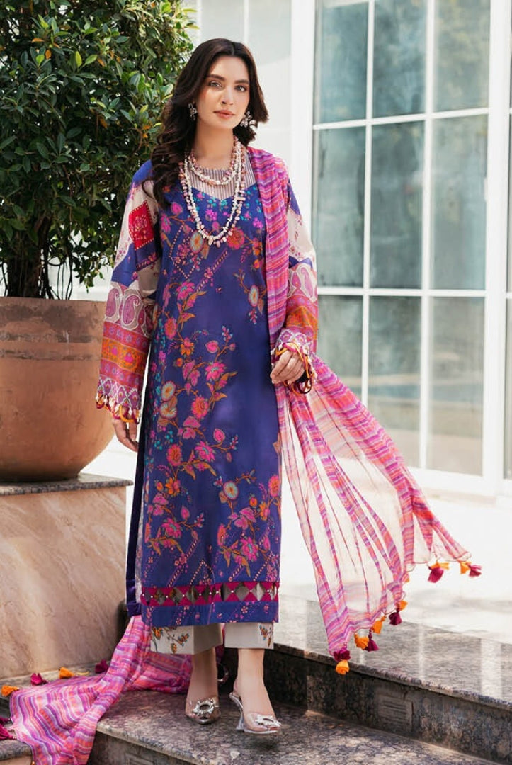 3 Piece Stitched Lawn Suits Collection By Charizma C-Prints | 03