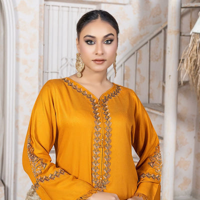 2 Piece Stitched Luxury Embroidered Suits Collection From Iqra By Anarkali - 03
