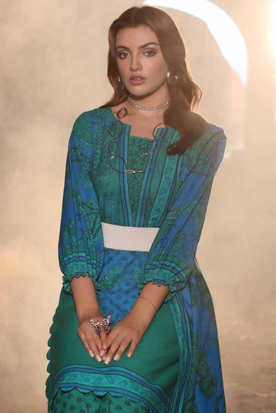 3 Piece Stitched Printed Khaddar Suit From Charizma C-Prints Vol-1 - 03