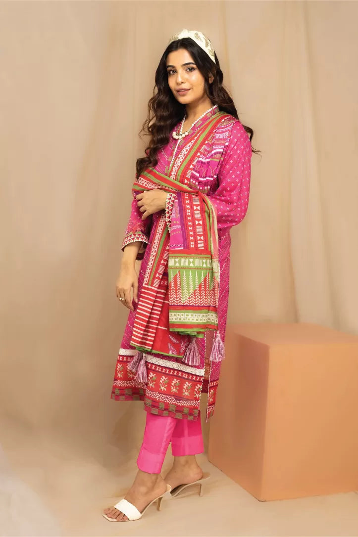 3 Piece Stitched Suit By LSM Komal Lakhany - AN-00768