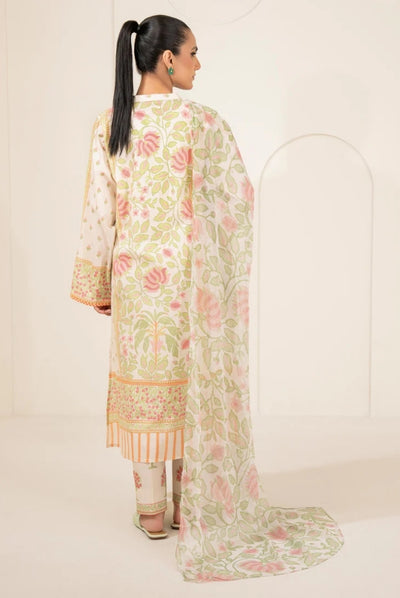 3 Pc Stitched Printed Lawn Suit By Limelight Summer Collection - 32