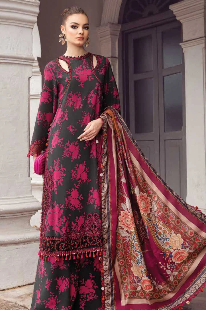 M Prints 3Piece Stitched Suit – 20