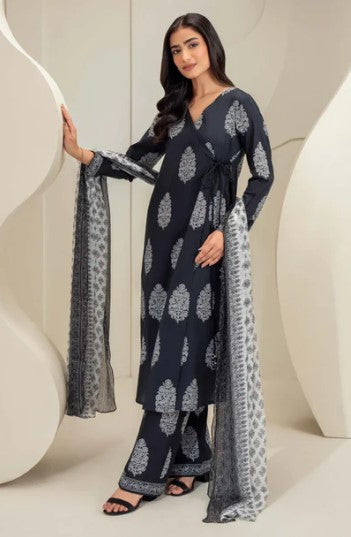 3 Pc Stitched Printed Lawn Suit By Limelight Summer Collection - 29