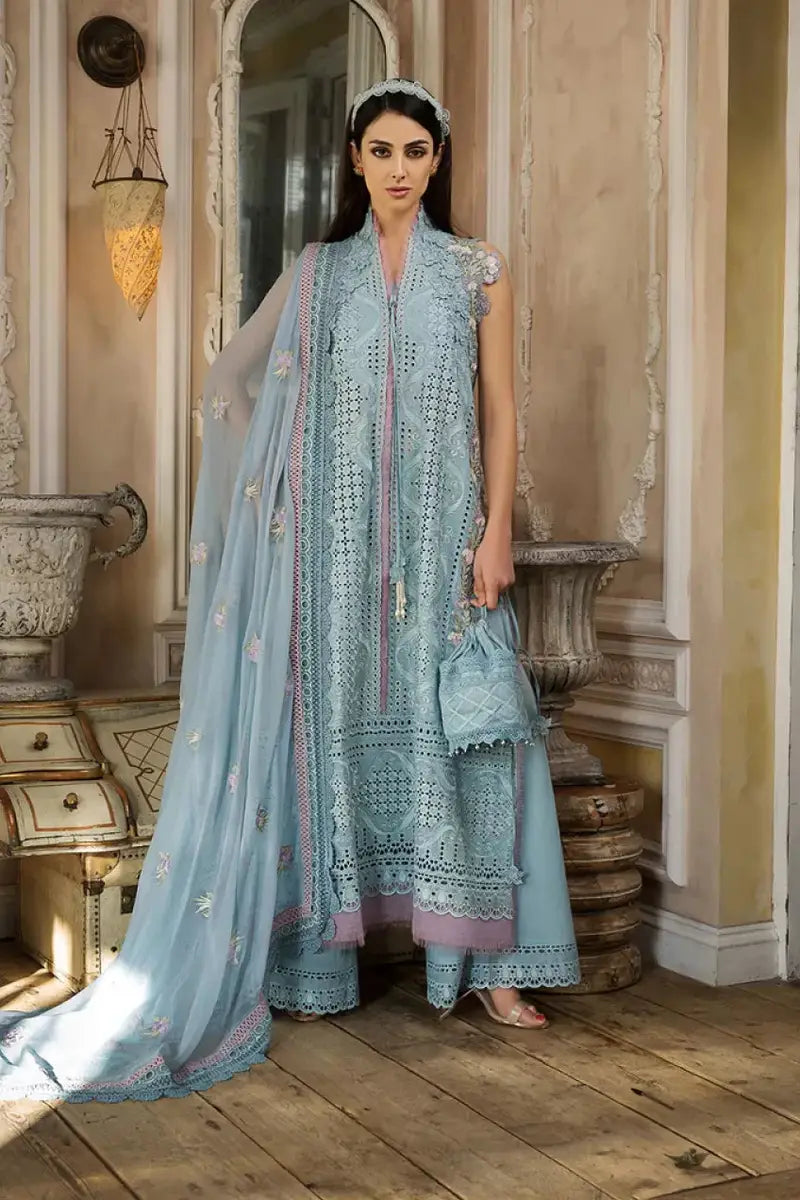 3 Piece Stitched Suit Luxury Lawn By Sobia Nazir - AN-00712