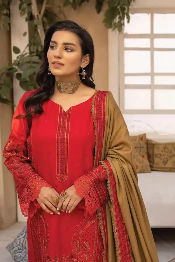 3 Piece Stitched Suits By Johra Arzin - 02