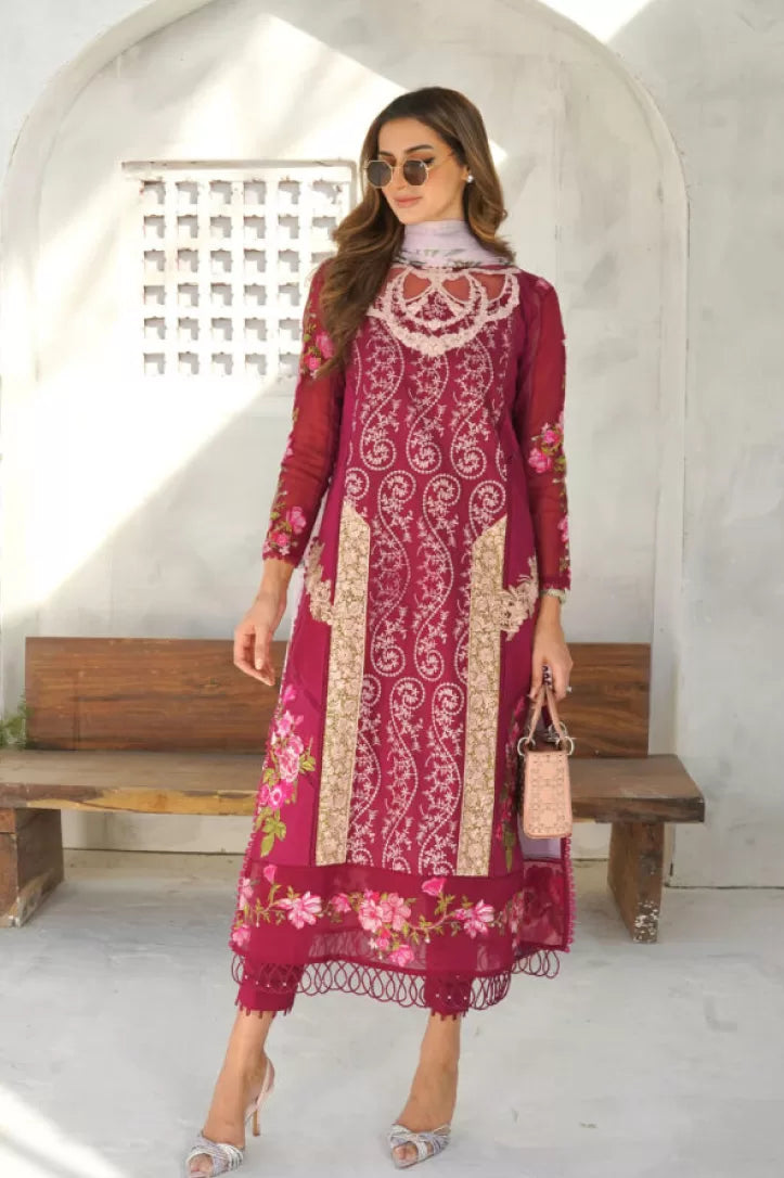 Aleyna By Asifa & Nabeel 3 Piece Stitched Suit - 14