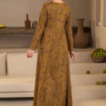 1 Pc Stitched Printed Khaddar Shirt By Limelight Winter Collection - 04