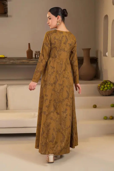 1 Pc Stitched Printed Khaddar Shirt By Limelight Winter Collection - 04