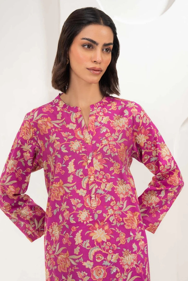 2 Pc Stitched Printed Lawn Suit By Limelight Summer Collection - 04