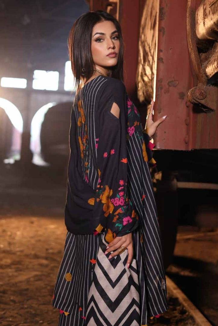 3 Piece Stitched Printed Khaddar Suit From Charizma C-Prints Vol-1 - 04