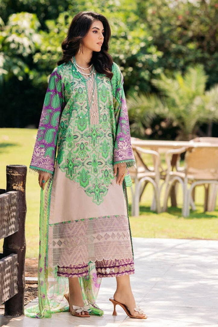 3 Piece Stitched Lawn Suits Collection By Charizma C-Prints | 04