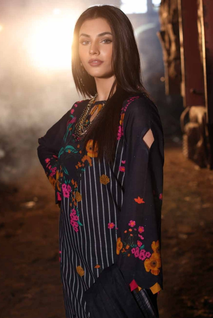 3 Piece Stitched Printed Khaddar Suit From Charizma C-Prints Vol-1 - 04