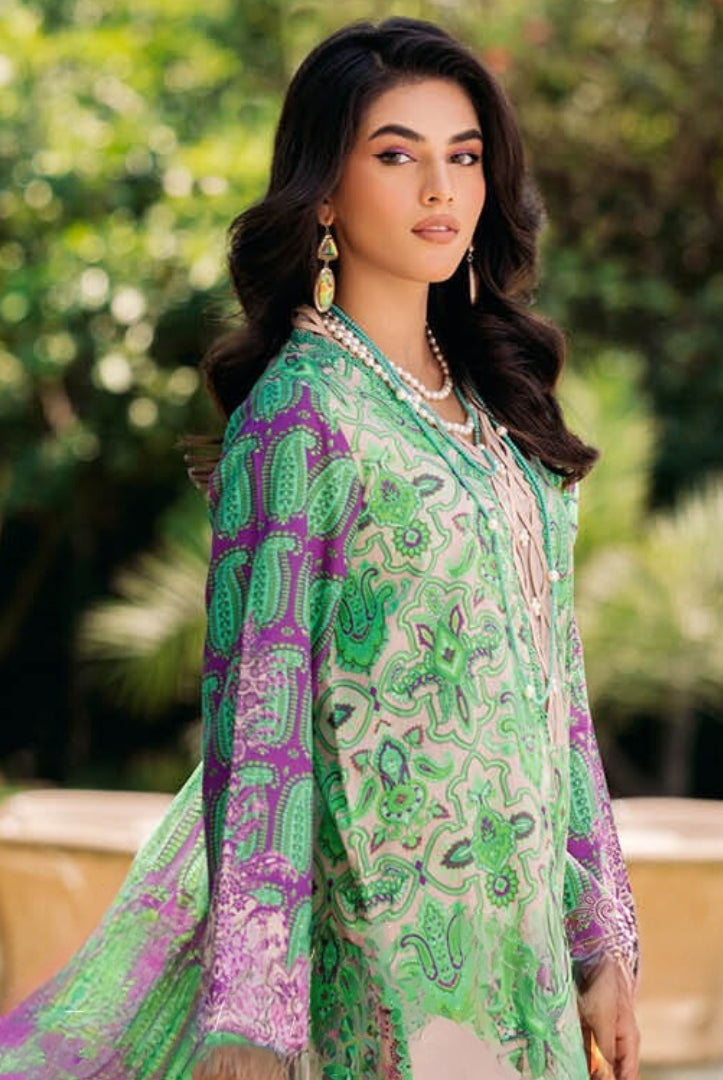 3 Piece Stitched Lawn Suits Collection By Charizma C-Prints | 04