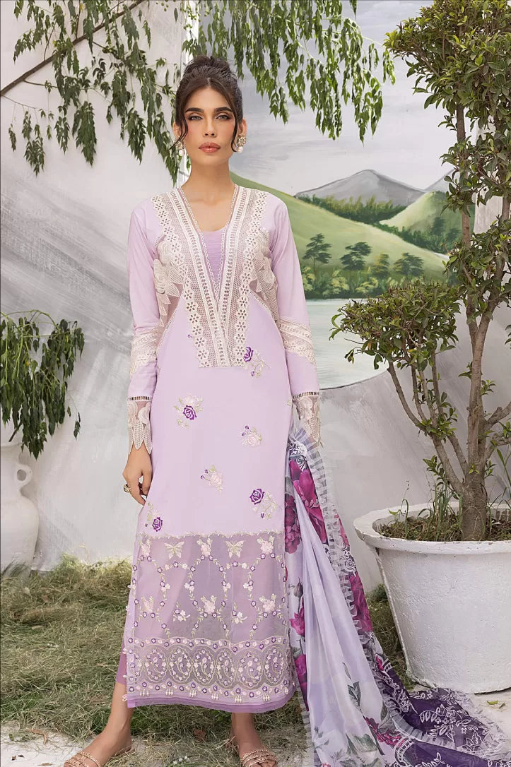 Aleyna By Asifa & Nabeel 3 Piece Stitched Suit - 01