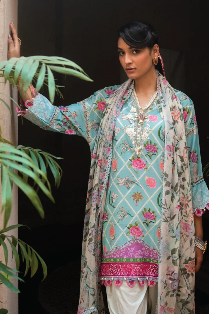 Muzlin By Sana Safinaz 3 Piece Stitched Suit - 07