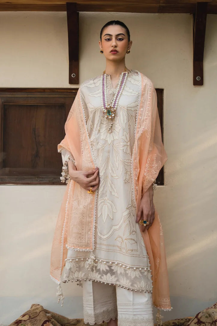 Muzlin By Sana Safinaz 3 Piece Stitched Suit - 02