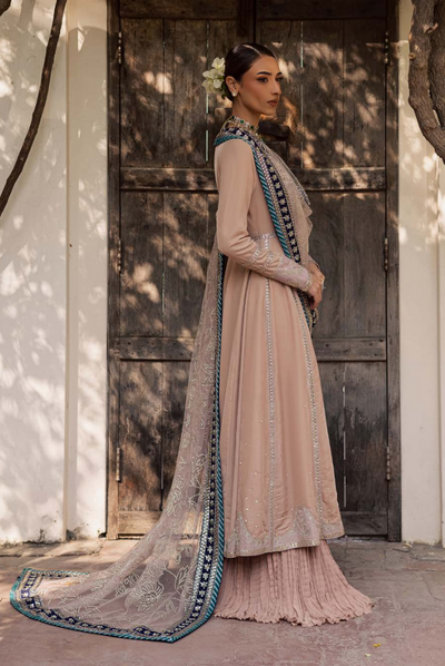 3 Piece Unstitched Velvet Embroidered Maya by Nurèh Wedding Edit Vol-II NU25MV NW-117