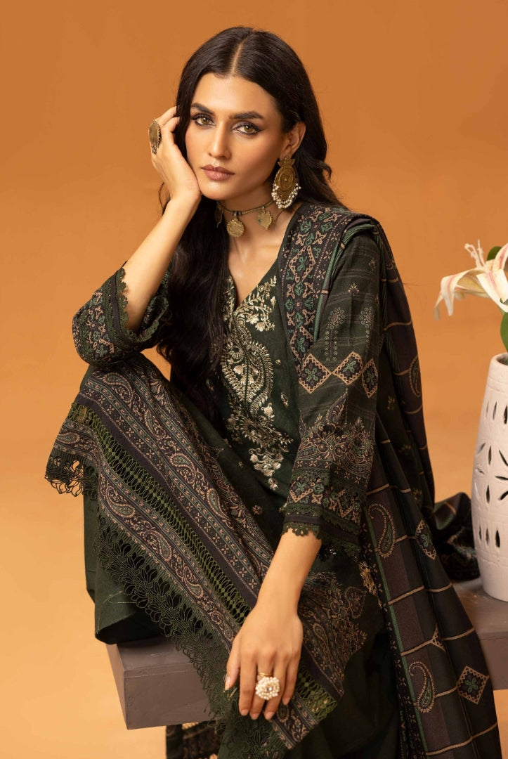 3 Piece Stitched Digital Printed Suits Collection From Roop By Johra - 05