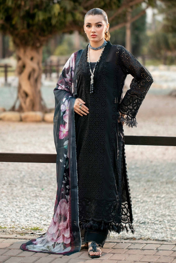 3 Piece Stitched Embroidered Lawn Suit | Adan's Libas Lawn By Khadija Sheikh'03 Collection - 05
