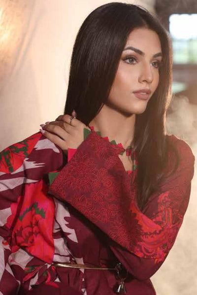 3 Piece Stitched Printed Khaddar Suit From Charizma C-Prints Vol-1 - 05