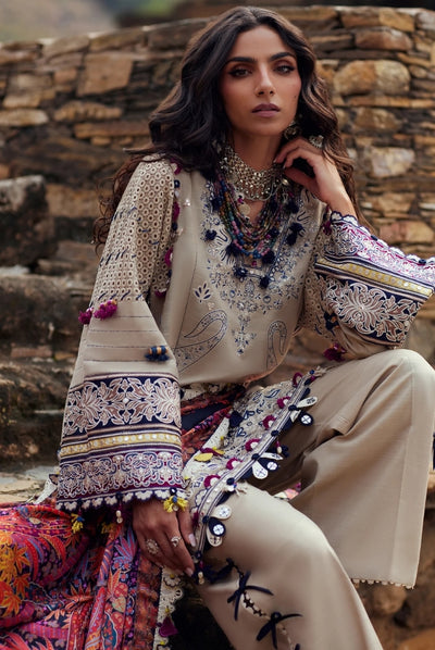 3 Piece Stitched Embroidered Suits From Elan Winter'24 Collection - ARSIA