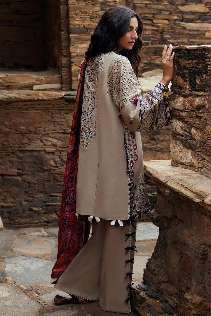 3 Piece Stitched Embroidered Suits From Elan Winter'24 Collection - ARSIA