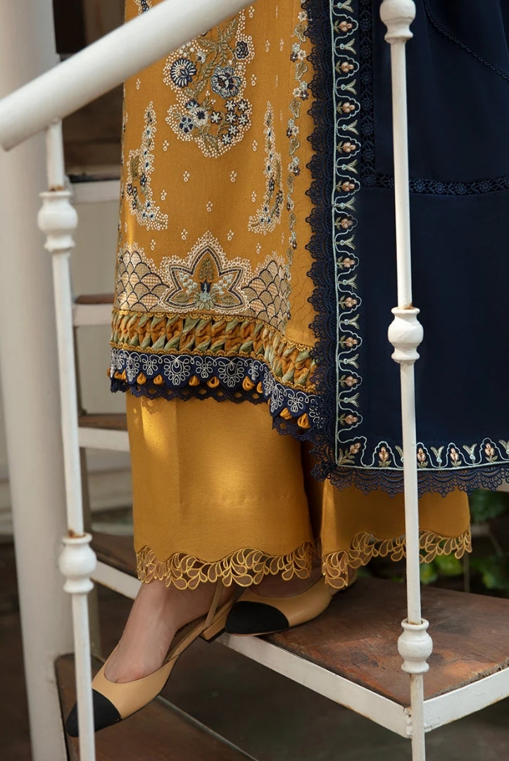 3 Piece Stitched Embroidered Suits Collection'24 From Rosalee' By Republic Womenswear - FEEHA