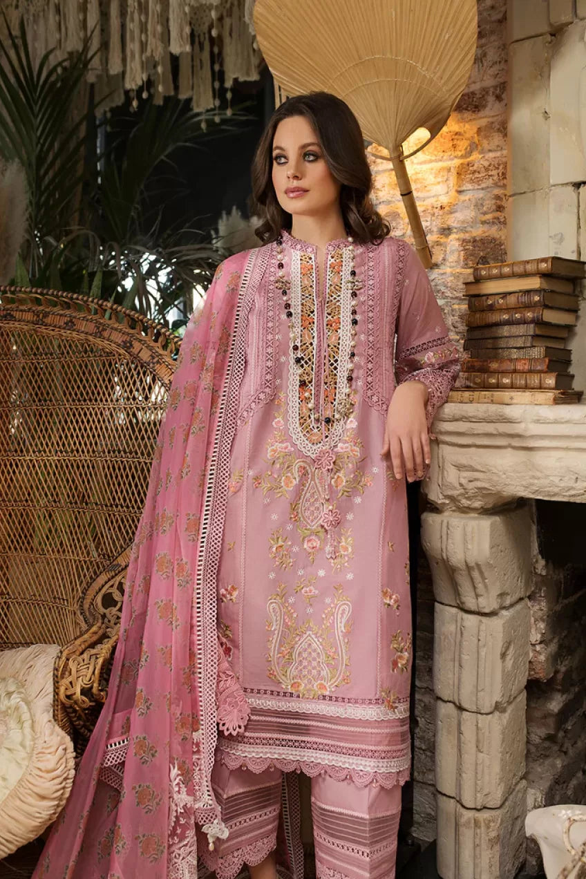 3 Piece Stitched Suit Luxury Lawn By Sobia Nazir - AN-00721