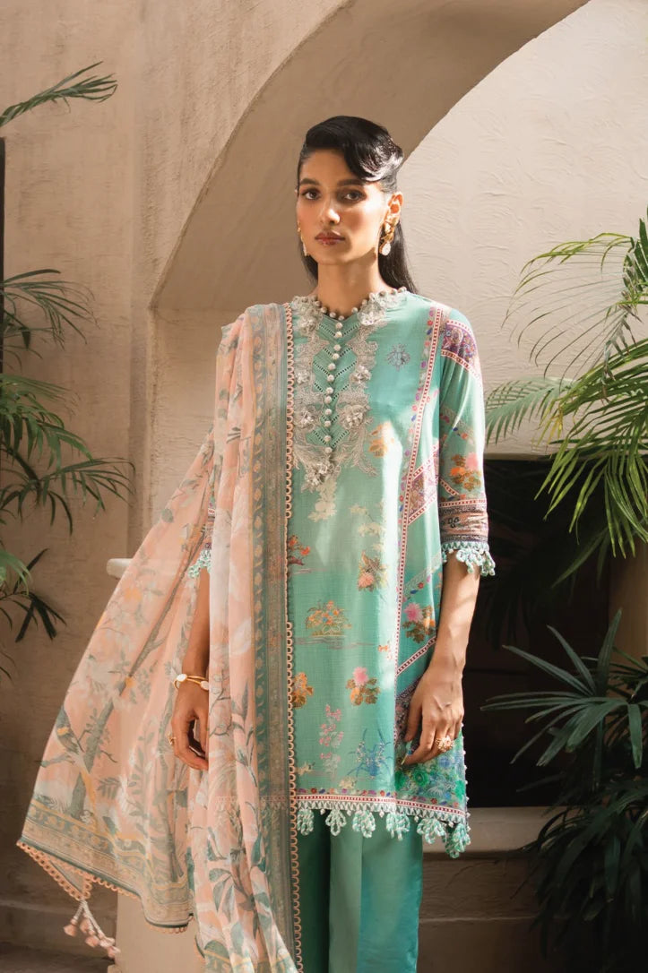 Muzlin By Sana Safinaz 3 Piece Stitched Suit - 23