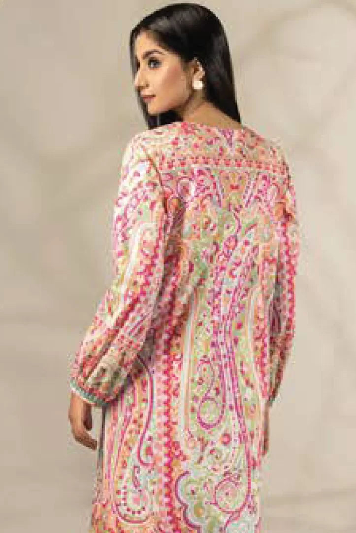 1 Piece Stitched Shirt By Limelight Summer - 03