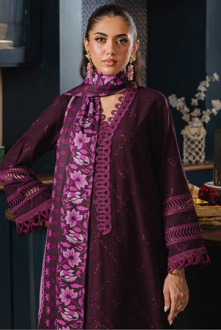 3 Pc Stitched Embroidered Khaddar Winter Collection'24 From Stella By Mahnur - TARANG