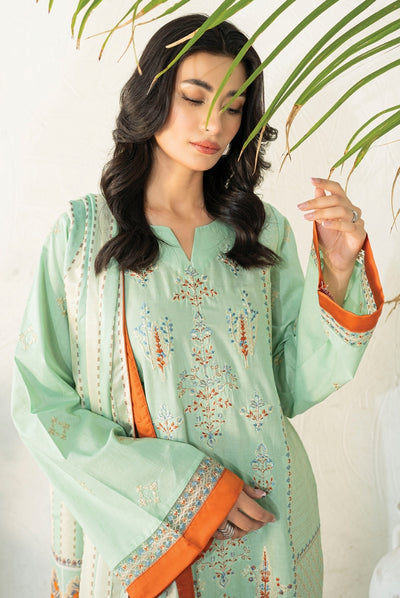 Sienna 3 Piece Stitched Lawn Suit Collection'24 By Muraad - ALORA