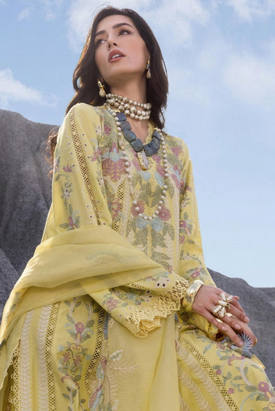 Saira Shakira 3 Piece Luxury Lawn Collection'25-DILARA-B