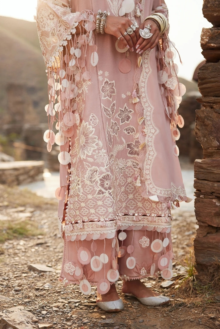 3 Piece Stitched Embroidered Suits From Elan Winter'24 Collection - AURELIA